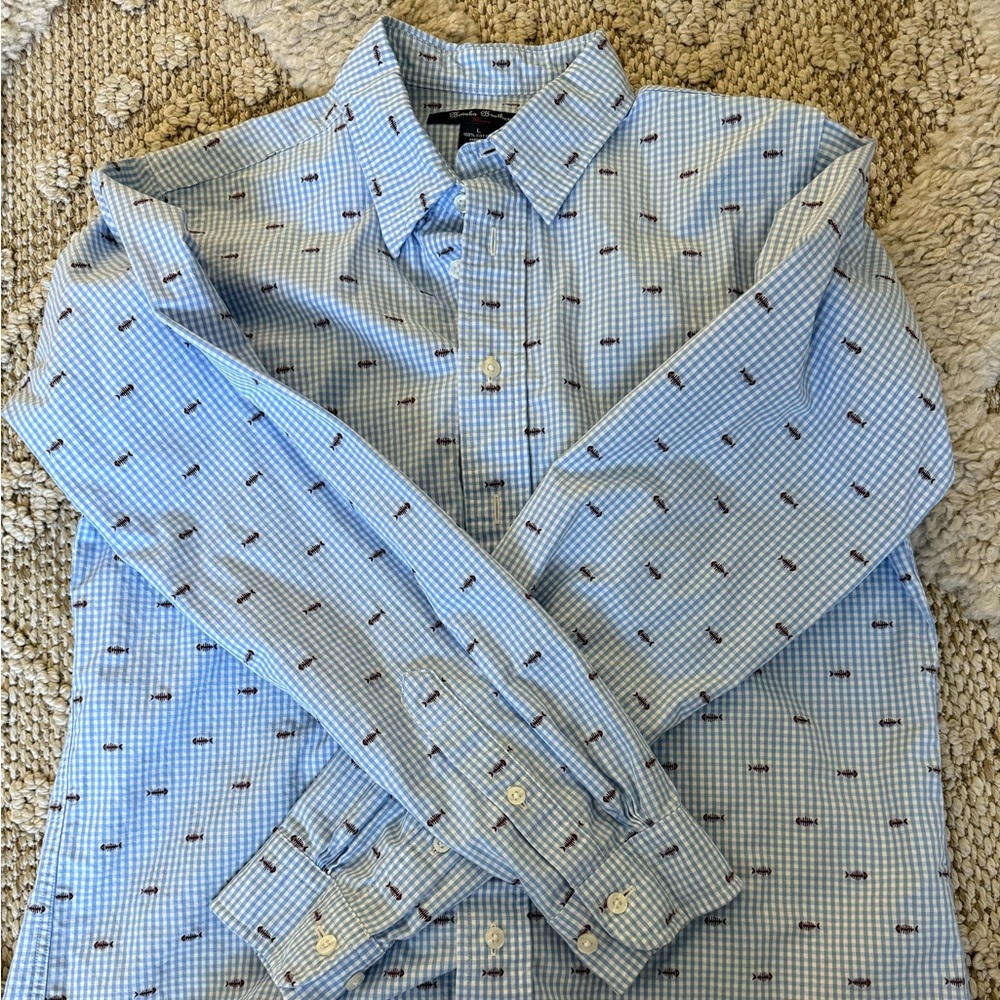 Brooks Brother Kids shirt Size L
